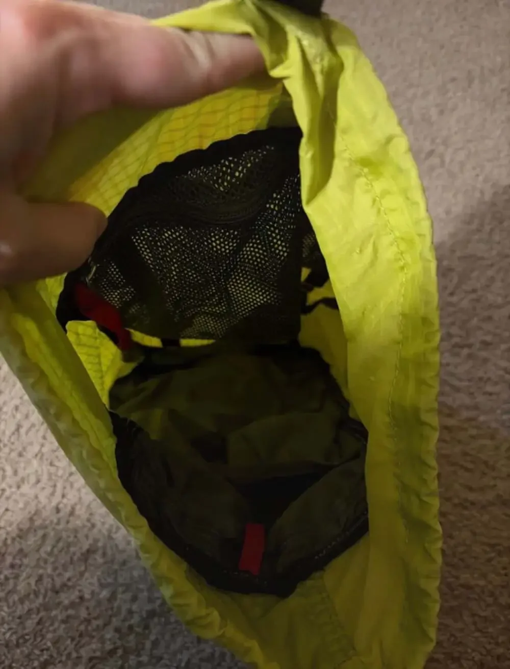 REI Co-op Flash Pack Yellow Ultralight Daypack